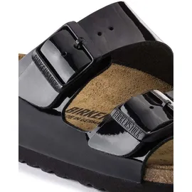 Birkenstock Arizona Birko-Flor Lack schmal schwarz lack 36