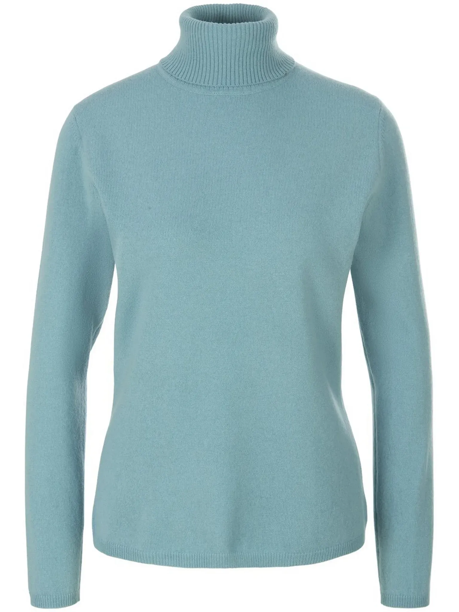 Le pull col roulé  include turquoise