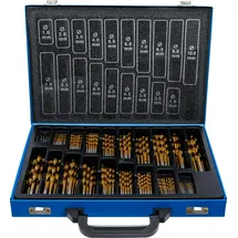 BGS Spiralbohrer-Satz HSS titan-nitriert 1 - 10 mm 170-tlg.