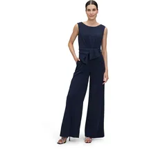 Vera Mont Damen Jumpsuit mit weitem Bein Night Sky,48 - 48