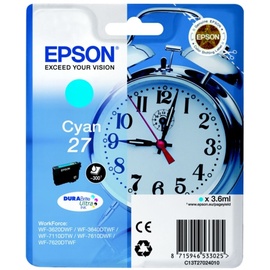 Epson 27 cyan + Alarm