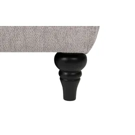 Soho Couch Flachgewebe 3-Sitzer Grau