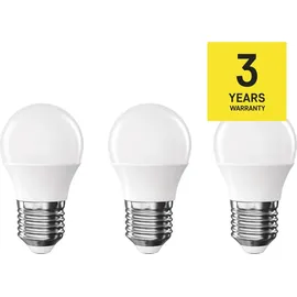 EMOS Classic ZQ6E21.3 LED Lampe Mini Globe, E27, Sockel, Helligkeit 470lm, Warmweiß (1525733292)