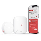 X-Sense Smart Alarm Listener für Rauch- und Kohlenmonoxidmelder, kostenlose Echtzeitwarnungen, funktioniert mit der SBS50-Basisstation, Nicht für Rauch- oder CO-Überwachung, SAL11