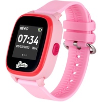 Spotter Kinder Smartwatch mit GPS Tracker Kinder Rosa Prepaid SIM Karte für Smart Watch Kinder Wasserdicht IP67