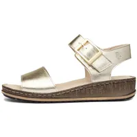 Hush Puppies Damen Ellie Sandale, Gold, 39 EU - 39 EU