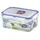 Lock & Lock Frischhaltedose rechteckig transparent 15 x 11 x 7 cm 0,6 l