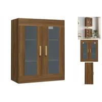 VidaXL Hängeschrank Braun Eichen-Optik 69,5x34x90 cm