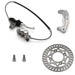 Formula Bremsanlagen-Set, Farbe: Silber, Bremsscheibengröße: 210 mm Bremsscheibe
