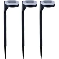 Expo Börse - Solarleuchte schwarz Steckleuchte Solar Gartenleuchte Solarlampe,