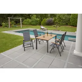 LC Garden Unicamo Klappsessel 60 x 75 x 112 cm anthrazit