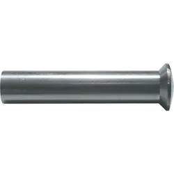 Hülsenmutter M 4 - vernickelt