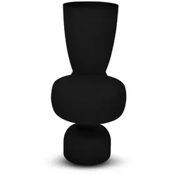 AM Design Vase 49 cm Eisen Schwarz