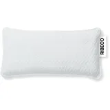 RIBECO Nackenstützkissen Luca 40 x 80 cm Weiß