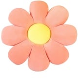 Uposao Blumenform Plüsch Kissen,40CM Sonnenblume Plüsch Kissen Tatami Blumenförmiges Bodenkissen Sofa Kissen Dekorative Couchkissen Weiches Sitzkissen für Wohnzimmer Sofa Schlafzimmer,Rosa