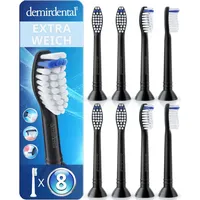 Demirdental 8er demirdental Extra Soft passend für Philips Sonicare