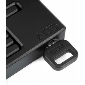 Cube Rigid 100 Pure Twin Pack Schwarz Faltschloss