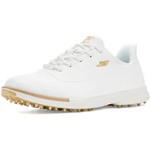 SKECHERS Damen Jasmine 2 Gf Turnschuhe, White Gold, 37 EU