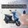 Luxxon Eco 50 ccm 3,0 PS 45 km/h blau