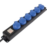 as - Schwabe as-Schwabe 6-fach Verteilersteckdose IP44, 1,5m H07RN-F3G1,5