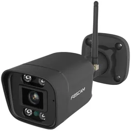 Foscam V5P 5 MP Dual-Band WLAN Überwachungskamera schwarz