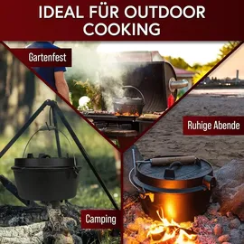 gusskönig Dutch Oven 12 l Gusseisen