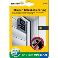 SCHELLENBERG 16000 Hochschiebesicherung Passend für (Rollladensysteme) Mini, Schellenberg Maxi