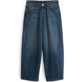 Opus Damen Barrel | LOLAH MODERN Barrel Jeans aus BCI Cotton Mix Mid Rise mid Retro Blue, 38 L28 - 38W / 28L