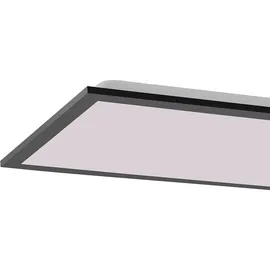 just light. LED-Deckenleuchte Flat 1-flammig 120 x 30 cm schwarz