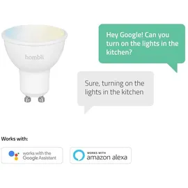 Hombli smarte Glühbirne, 4,5W, CCT, 2er Pack