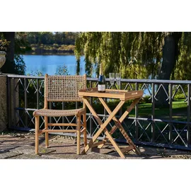 VCM Klapptisch 40 x 60 x 70 cm Braun