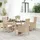 vidaXL Garten-Essgruppe 5-tlg. Beige