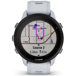 Garmin Forerunner 955 Solar - Sportuhr mit Riemen - Silikon - Handgelenkgröße: 1
