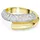 Swarovski Dextera Ring, Weiß, Goldlegierungsschicht