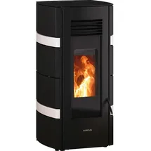 Justus Sia Pelletofen Seidenweiß 8 kW