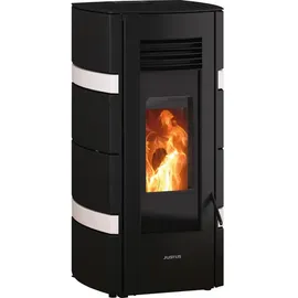 Justus Sia Pelletofen Seidenweiß 8 kW