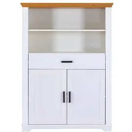 Interlink Inter Link Highboard Maluno Holz Weiß