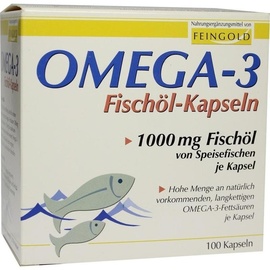 Burton Feingold Omega-3 Fischöl Kapseln 100 St.