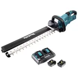 Makita DUH 551 PM Akku Heckenschere 36V 550mm + 2x Akku 4,0Ah + Doppel Ladegerät