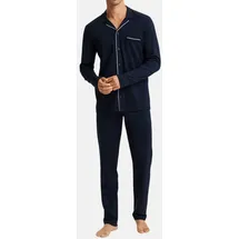 Hanro Pyjama Blau XL