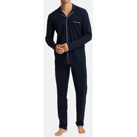 Hanro Pyjama Blau XL