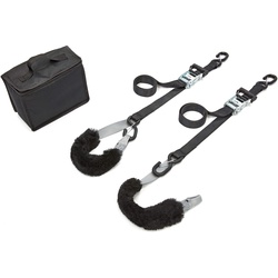 ACEBIKES Tension strap set Deluxe Duo, met ratel, zwart-grijs