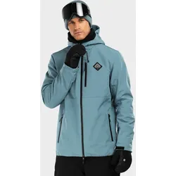 Jacke Wintersport SIROKO W2 Beluga Stahlblau Herren XL