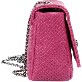 Cluty Umhängetasche Leder Pink