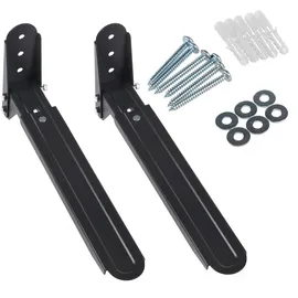 Maclean Brackets Mikrowellen-Wandhalterung MC-776 schwarz
