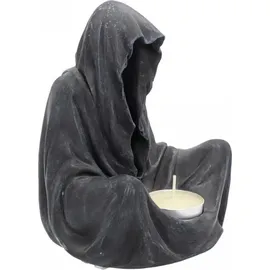 Nemesis Now Kerzenständer Final Flame Polyresin Schwarz