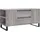 furnicato Couchtisch Grau Holzwerkstoff 102 x 44,5 x 50 cm