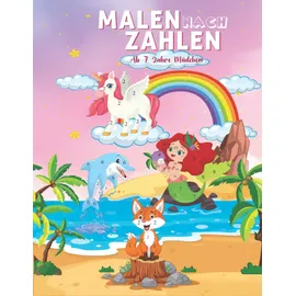 majosta Malen nach Zahlen 55 St. Feen/Meerjungfrauen/Einhörner