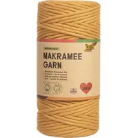 Folia Garn Makramee, Garn + Wolle, Gelb