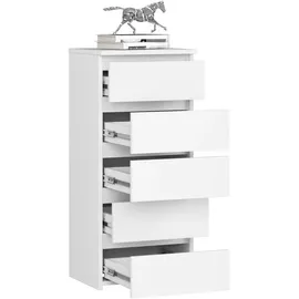 akord furniture factory Kommode 40 x 92 x 35 cm Weiß